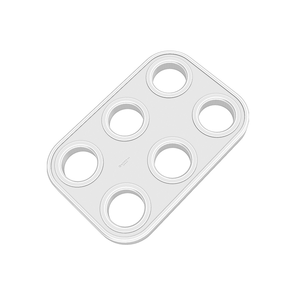 Plates - 4-Rectangular - Round Corners